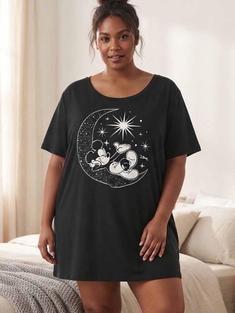 Instant Message Mickey Mouse Sleep Shirt NEW!